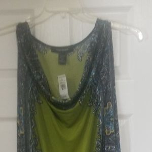 ASHLEY STEWART MULTI COLOR DRESS SIZE 18/20